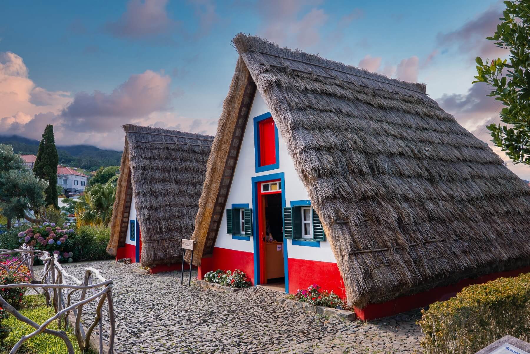 Santana huisjes Madeira