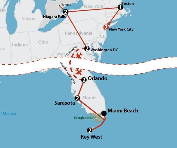 America's East Coast