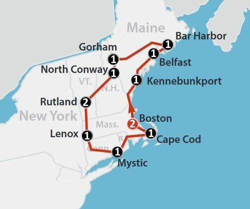 Charming Small Towns in New England