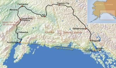 De parels van Alaska, Yukon & Glacier Bay
