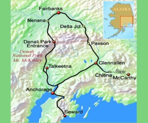 Langs de lodges van Alaska