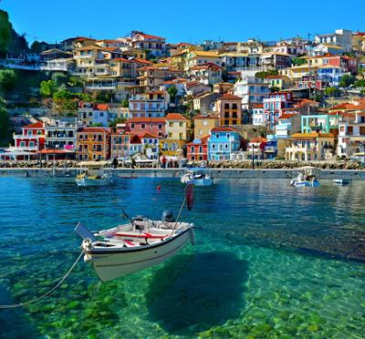 Fly drive Lefkas en Parga