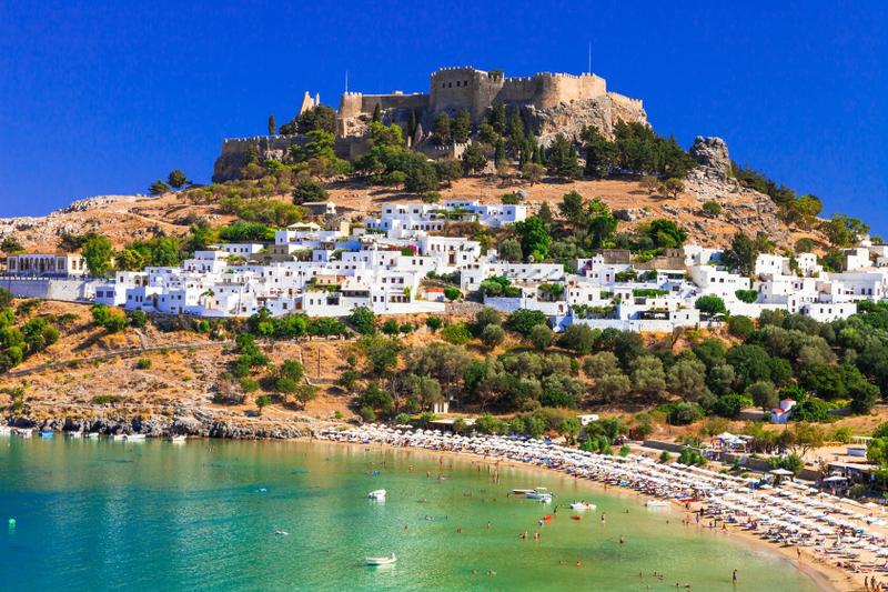 Rhodos: eiland van kastelen en kustwegen