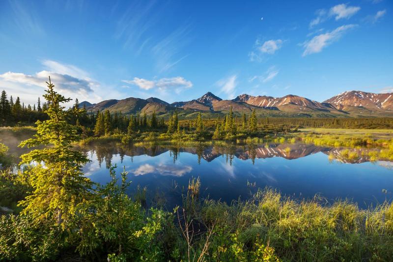 Waar overnacht je tijdens je fly drive in Alaska?
